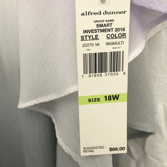 Alfred Dunner women’s top - Picture 3 of 3